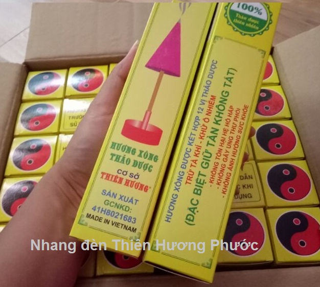 Nhang xông tẩy uế nhà- văn phòng